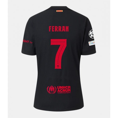 Fotbalové Dres Barcelona Ferran Torres #7 Venkovní 2024-25 Krátký Rukáv